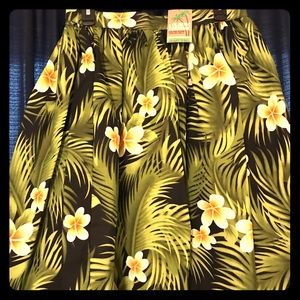 A Classic Paradise Tiki Skirt L